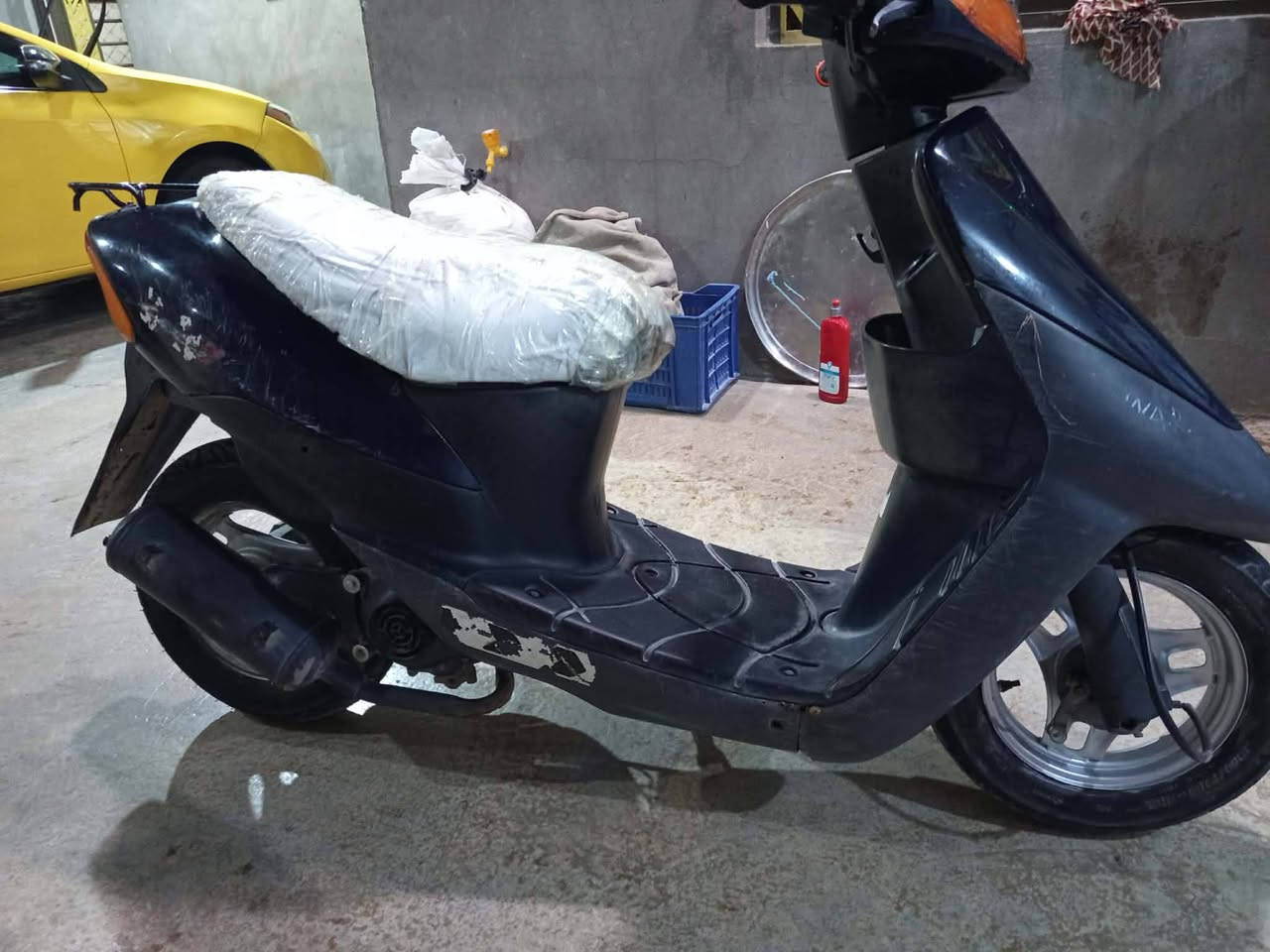 سلام وعليكم دراجه البيع محرك تجفيت جديد تايرات 2 جدد كابريته جديده الدراجه حلوه نضيفه مكاني بعقوبه ***********
