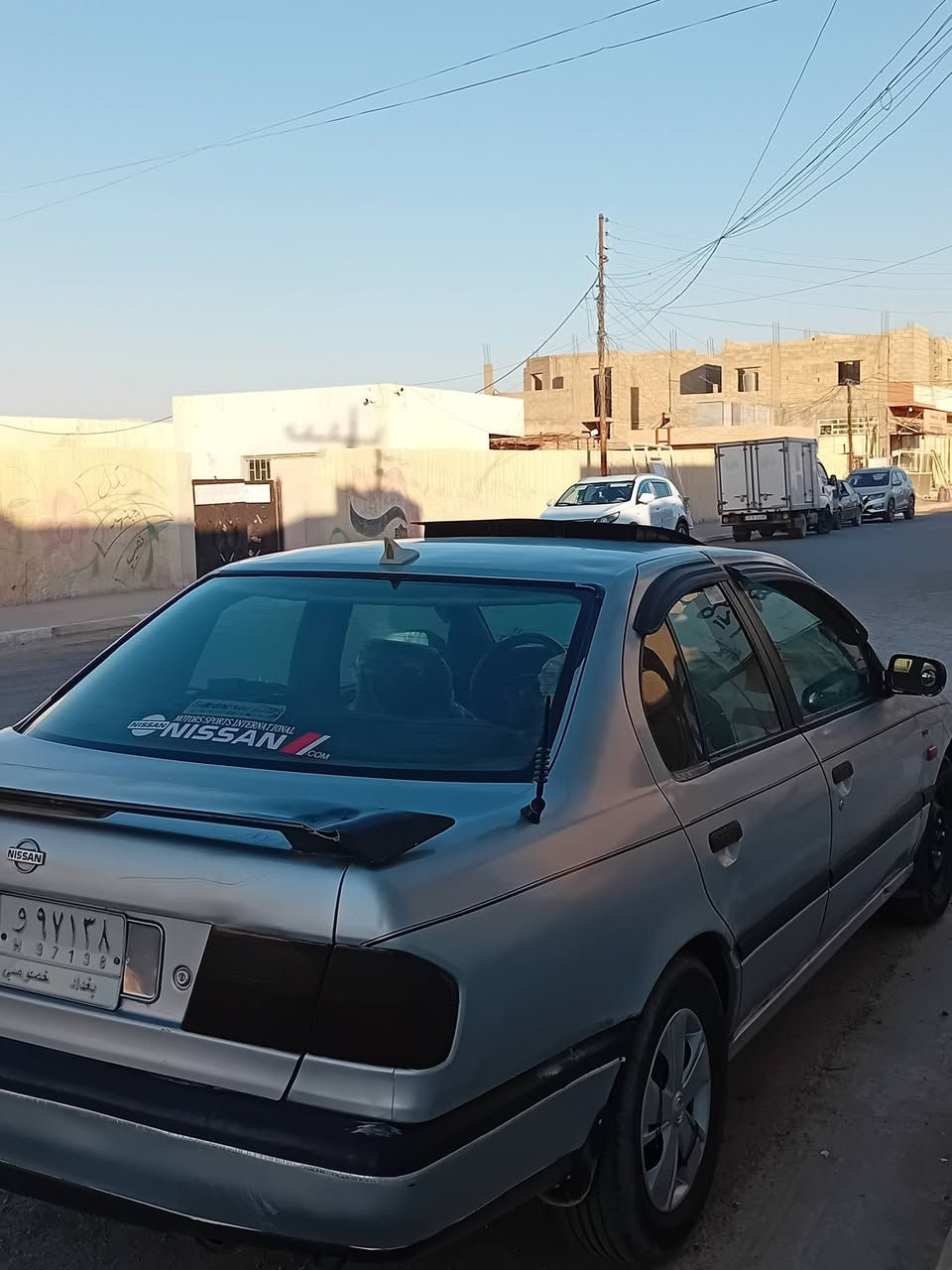 سياره نيسان برايمر للبيع
كير ومحرك شرط 
نظافه فول صدر امامي خلفي جديد 
منظومه تبريد كامله بس يرادلها شحن غاز 
تخم تايرات جديده 
السعر 38 وبيها مجال بسيط 
الموقع / تكريت _ القادسيه 
الرقم /  ***********
