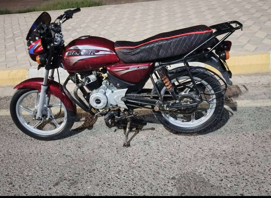 إسلام عليكم دراجه بوكسر للبيع مديل 17 اوراق كامله مكاني ميسان قضاء علي الغربي الاتصال أو مراسله ***********
***********
