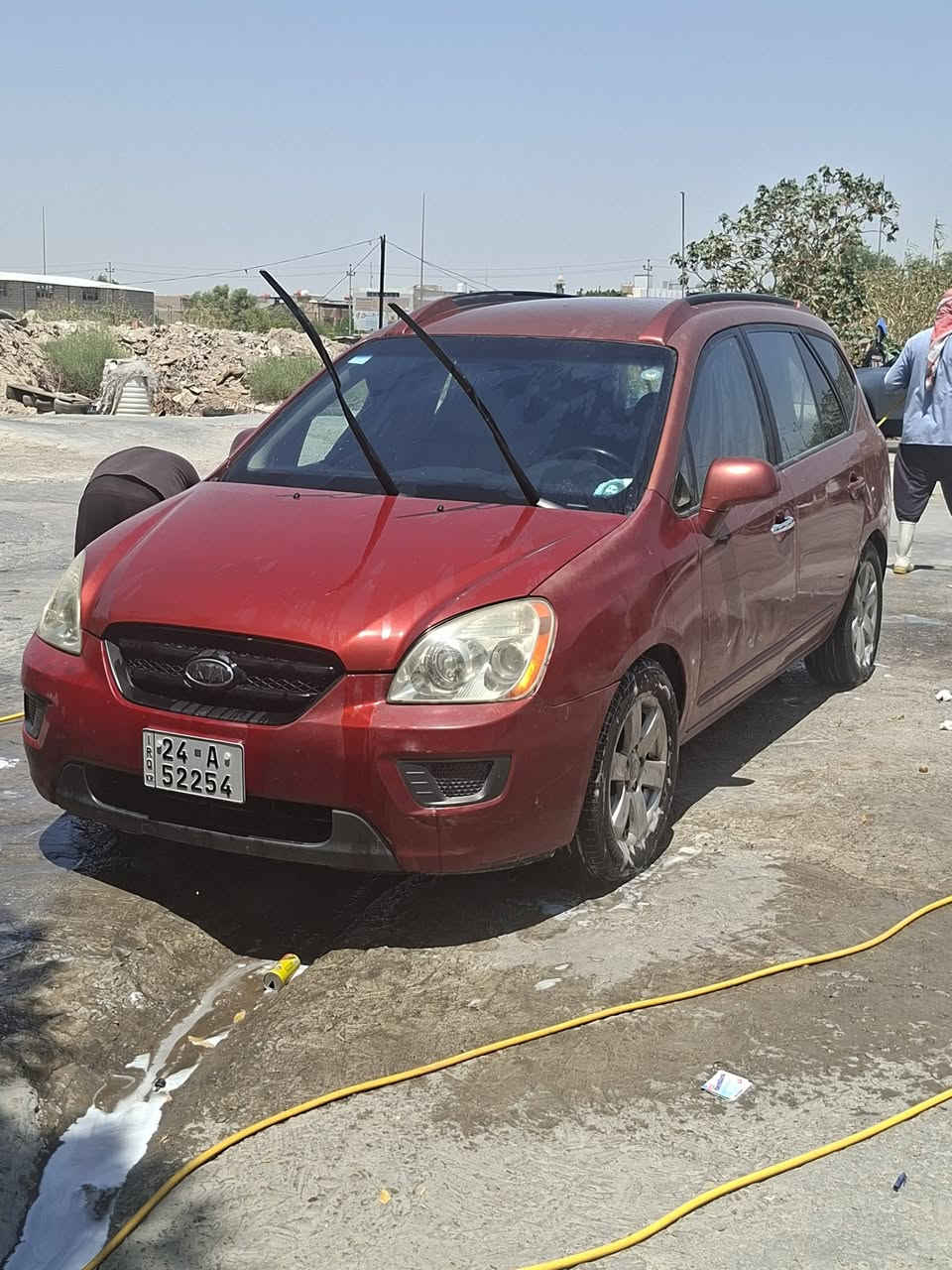 كيا كارنز موديل 2007 امريكي محرك 2400 دوش داخل بيجي 7 راكب وكاله تحويل مضمون رقم جديد تبريد ثلج سياره جاهزه من كل النواحي مكانها النجف السعر 85 اي استفسار اتصل وتدلل ***********
