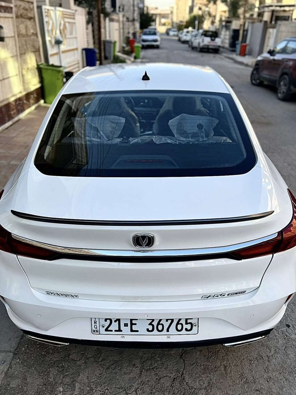شانجان ايدو بلاس 2021
محرك 1600
كير 9 نمر
تبريد امام خلفي (قطعتين)
شاشه تبريد بيانو
بصمه 4 ابواب +بصمة صندوق
كامره 360+حساسات
تحكم ستيرن جهتين
شاشة عرض led
لايت عدسه 
واني ضايفلها بردات خلفيه +كامره تسجيل حوادث مع نطام تعقب السياره في الهاتف الشخصي 
كلشي بيها جديد
تخم تاير اصلي+باتري انديكو+جميع الفلاتر+طاحونه +اذان محرك +زيت مكينه وكير جديد+ حمام جديد
يعني ربع ماتصرف عليها 

السعر خاااص او اتصال والسونار مرفق 

  اتصال فقط ***********

وتس اب فقط ***********
