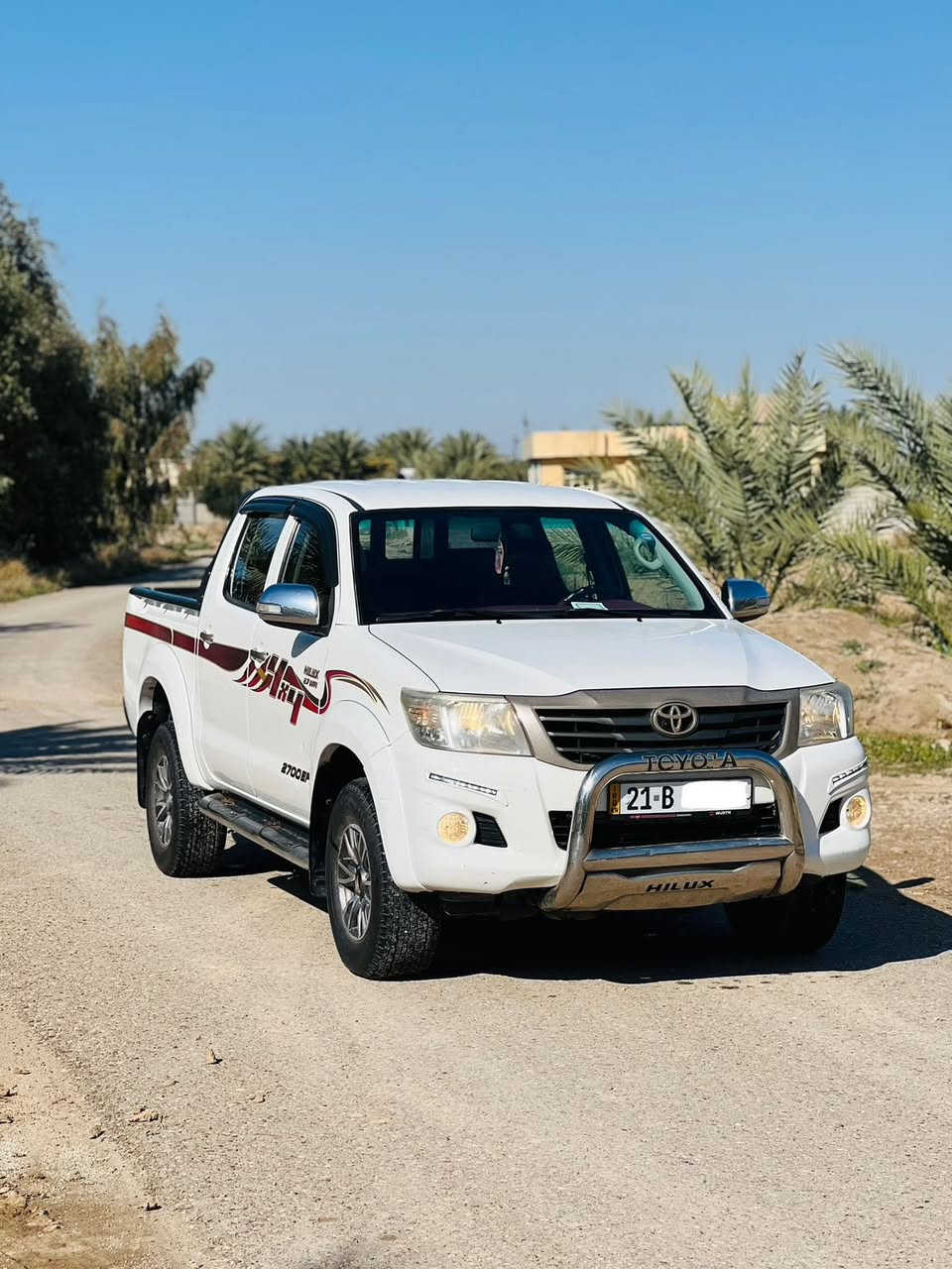 سلام عليكم
TOYOTA HILUX 2013 4X4
حجم محرك 2700
4 سلندر
سياره بدون ضرر
ايرباك سليم
سياره رقم شمالي سليمانيه
وكاله سيد نهرو
مواصفات
مرايات جانبيه كهربائيه
كامره
شاشه مع جميع المنافذ
سياره اعتماديه وجاهزة من كلشي
للبيع - موقع ديالى بعقوبه
تواصل ***********
