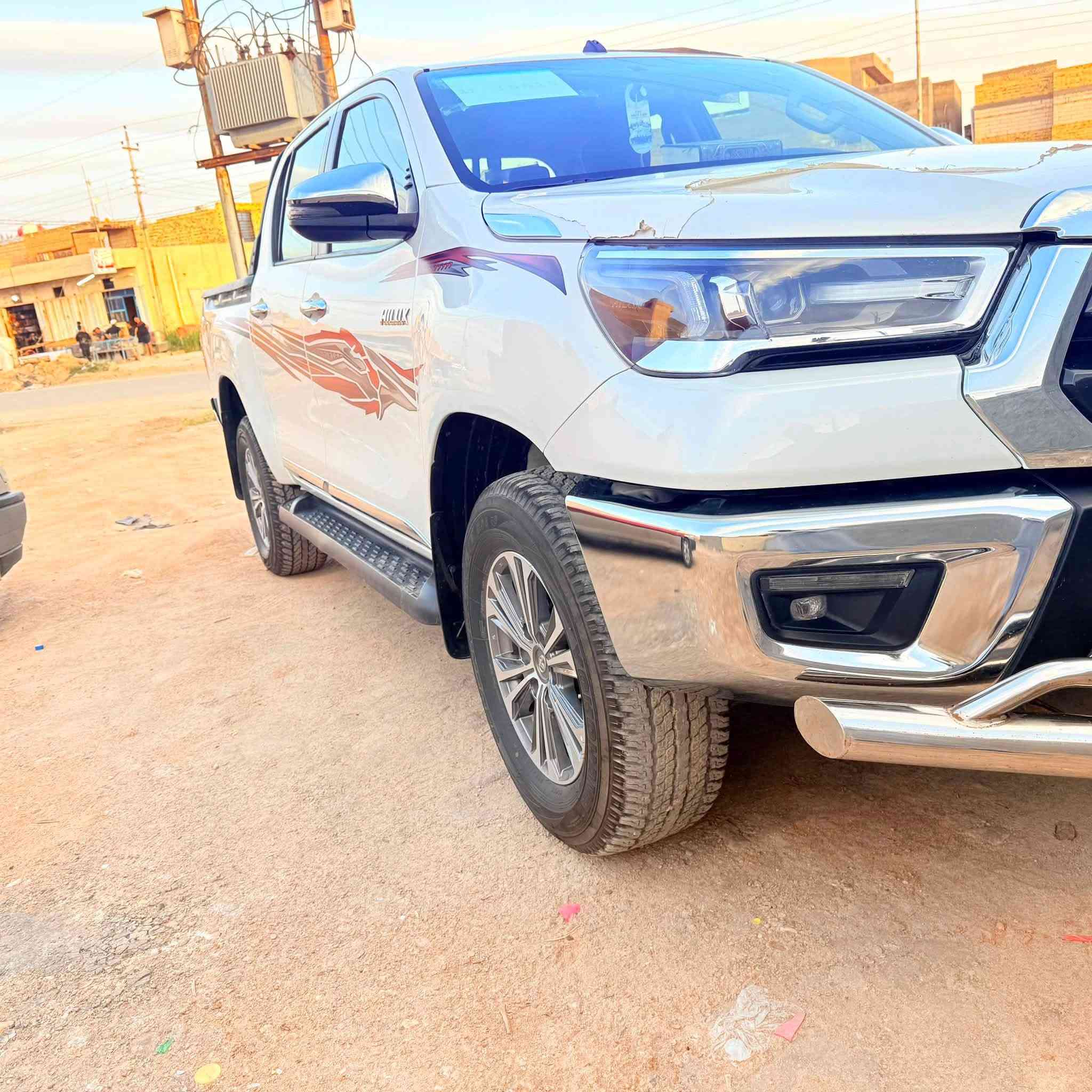 للبيع: تويوتا هايلوكس 2024 (خليجي مواصفات سعودية) 🚗✨الموديل: 2024النوع: مواصفات سعوديةالمسافة المقطوعة: 15,000 كم فقطالحالة: زيرو، مكفولة كفالة 
رقم بغداد 
عامة من كل شيءالسعر: 3 دفاتر و45 ورقة📞 للتواصل والاستفسار، الاتصال بالرقم: ***********
