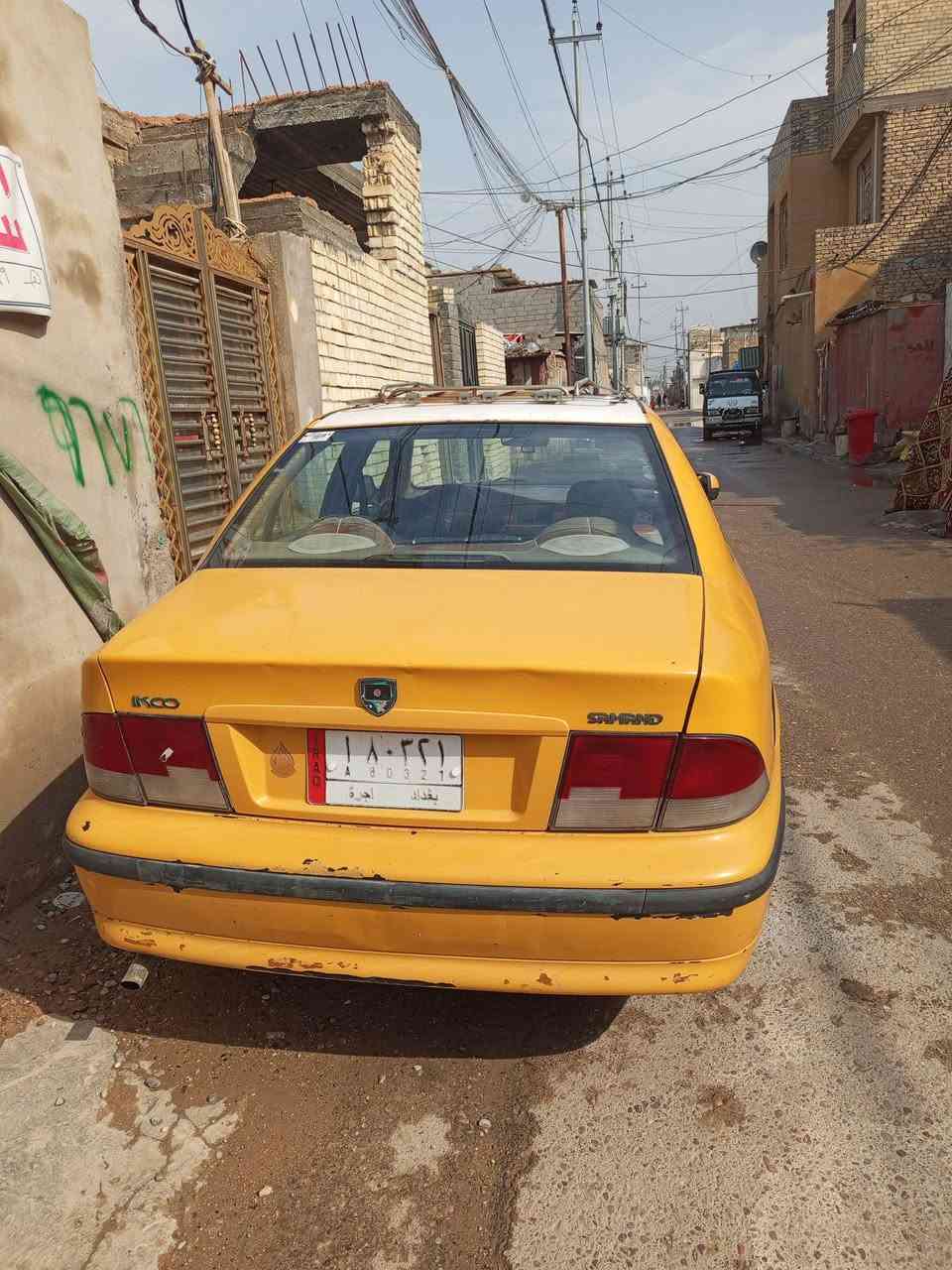 سمند 11 گير ومكينة خير من الله حدادية مسويهة قبل يومين امامي وخلفي خياسات بالجاملغات الخلفية اذا واضحة بالصورة سنوية بأسمي احولك ثاني يوم تخم تاير جديد بوجهك للشارع ربع ما تذب عليها السعر 32 ورقة وبيهة مجال حگ الجية ***********
