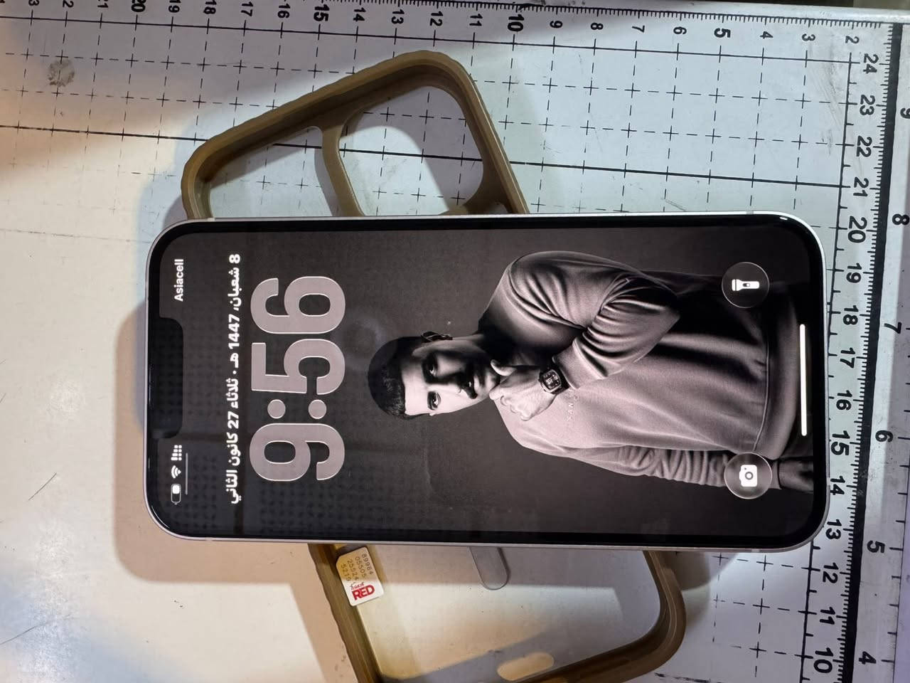 ايفون 13عادي مكفول وتر بروف دبل سيم كرت
وين ما يعجبك افحص 
بطاريه 83 ذاكره 128 مكاني نجف السعر 450 وبي مجال ***********
