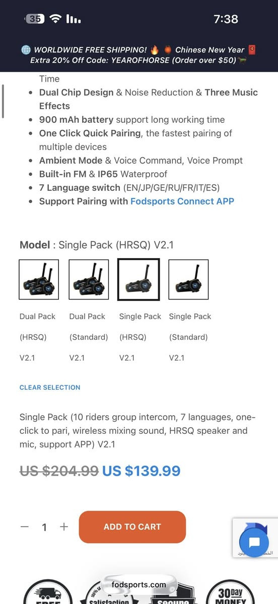 🔥للبيع – أغراض دراجة نظيفة جداً 🔥
🪖 خوذة أصلية ماركة ILM 861A
 • نظيفة جداً وحالتها ممتازة
 • وياها جميع الملحقات والكارتونة الأصلية
 • السعر الجديد تقريباً 150$ (حوالي 225,000 عراقي)
 • وياها جامة إضافية مشتريتها بـ 50$ (حوالي 75,000 عراقي)

🎧 سماعات خوذة أصلية ماركة.      FODSPORTS FX8 PRO
 • نظيفات جداً وحالة ممتازة
 • وياهم جميع الملحقات والكارتونة
 • سعرهم بالموقع تقريباً 120$ (حوالي 175,000 عراقي)

📸 كل الأغراض موجودة بالصور والكارتونات  كاملة
✔️ الاستخدام خفيف
✔️ البيع بسبب عدم الحاجة
💵 السعر ( قيم شكد تدفع بيهة و اني اشوف)

📍 المكان: (بغداد)
📩 للاستفسار عالخاص او الاتصال على هذة الرقم متوفر واتساب 
***********
