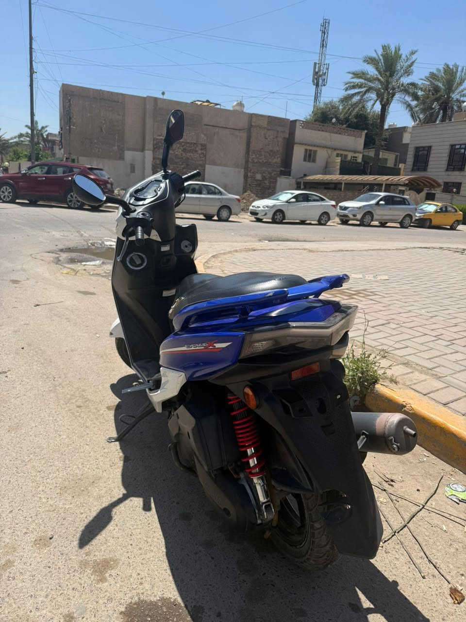 سلام عليكم دراجه سكنس لد شمعه موديل حديث ستاند كهرباء ، دراجه شلعه ومعدل وممفتوحه مابيهه اَ‏Ⴢ̤ نقص ، متركه وفقط نوزل يرادله تنضيف ، وبيهاا ملاحظات بسيطه للاستفسار *********** مكاني بغداد الدوره
