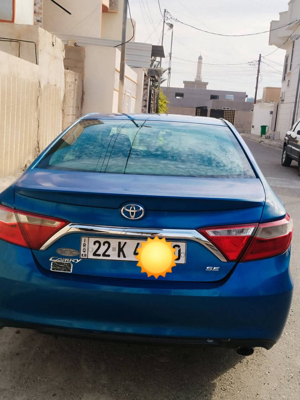 السلام عليكم
كامري 2017 وارد امريكي 
ضربة خلفي فقط 
محرك 2500
رقم اربيل 
السعر 150 و بيها مجال ان شاء الله 

***********
