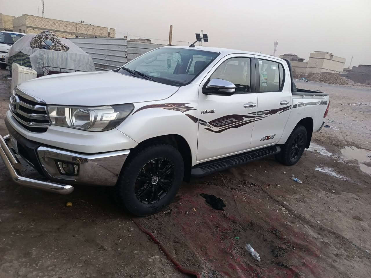 السلام عليكم هايلكس 2017 مقفوله كفاله عامه من الصبغ ومن الفتح ومن الضربه مكينتها مات على الشركه تشغيل بصمه جير اوتوماتيك سياره عالشرب رقمها بغداد باسمي تحويل ثاني يوم المكان بغداد الشعب السعر 265 واتصلوا بيك خير وتدلل *********** اثير واتساب ***********
