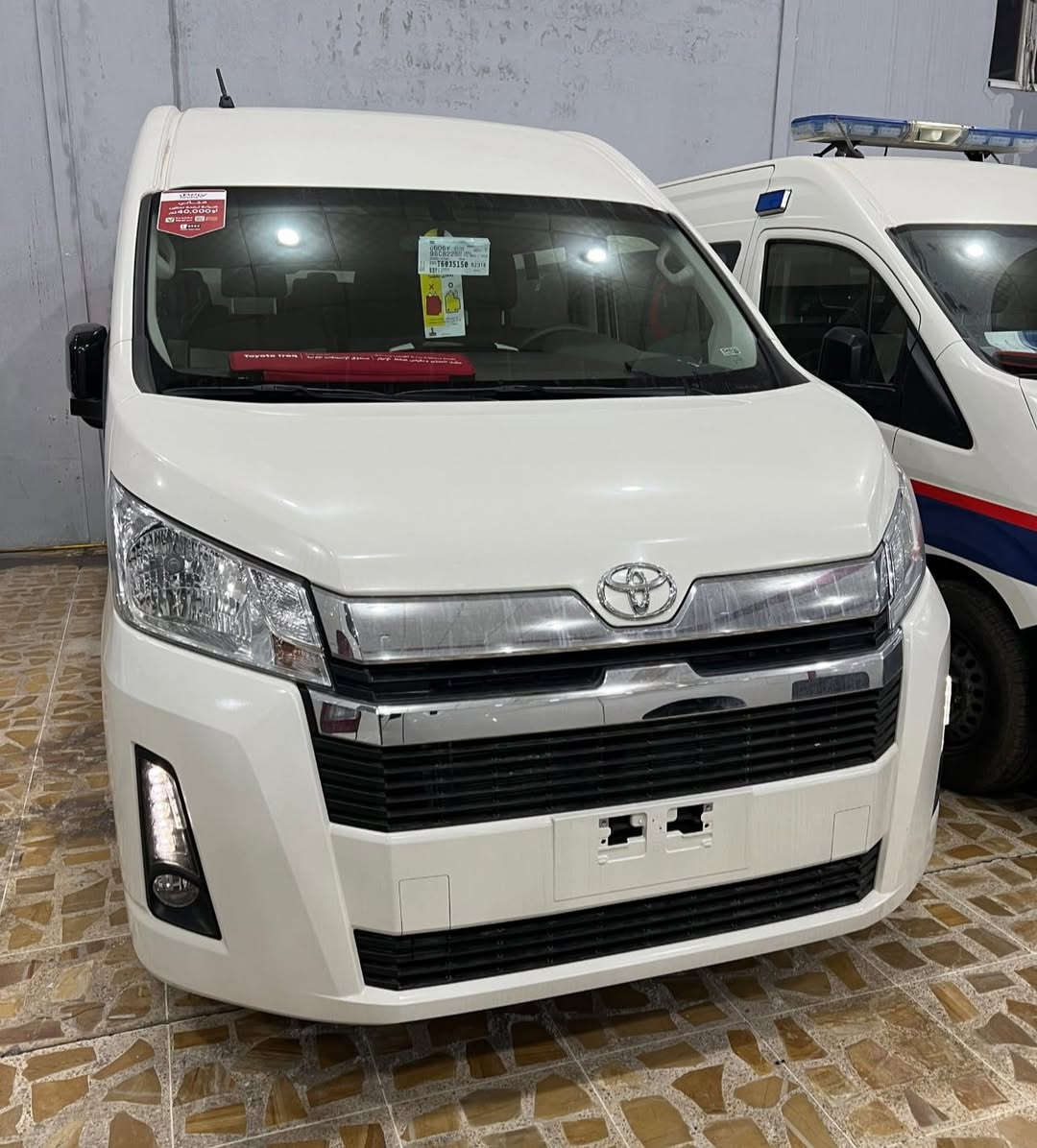 اللهم صلی علی نبینا محمد
تویوتا هـایس
مودیل ٢٠٢٦
فول مواصفات
كیر اتوماتیك 
ضمان ٣ سنوات
سنتین صیانة مجاني
***********
عنوان// اربیل شارع ٤٠ مدینة معارض مقابل معمل بیبسي
اسم معرض (معرض باصات)
