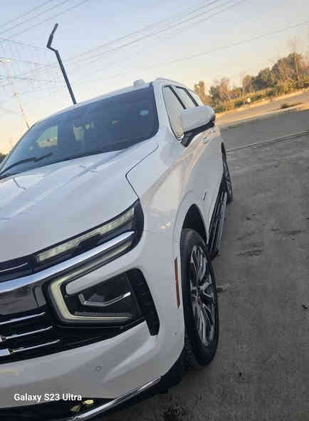 السلام عليكم تاهو Lt2 / 2025 وارد امريكي ضرر دعاميه امامي مصلحه نفسها ومصبوغه اقل من نص الدعاميه المواصفات lt2 معروفه 4 كاميرات / كشنات جلد تدفئه تبريد/ 4 كاميرات / بانورما / ويل 22 / رادار امامي خلفي / حساسات امامي خلفي / مقاعد منفصل vip / وبعد هوايه مواصفات  مكان السياره الموصل السعر المطلوب550 ورقه ومجال بسيط الشراي يتواصل على  ***********
