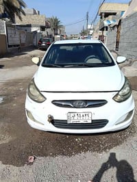 اكسنت موديل 2013 وارد خليجي محرك 1600  رقم بغداد جديد   سياره جاهزه من...