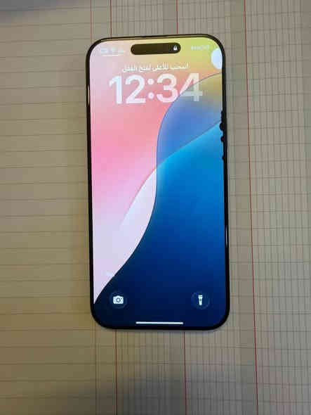 ايفون 16 برو ماكس 256 ضمان ماستر 

بطاريه 100‎%‎ 

ما مستخدم قليل جدا 

وكع من ايدي صار بي نقطتين بل شاشه و الضهر انفطر 

***********
*********** 

السعر مليون 
1,000,000

ملاحظه كلشي بي شغال واي عطل اي نقص مابي نهاىيء
