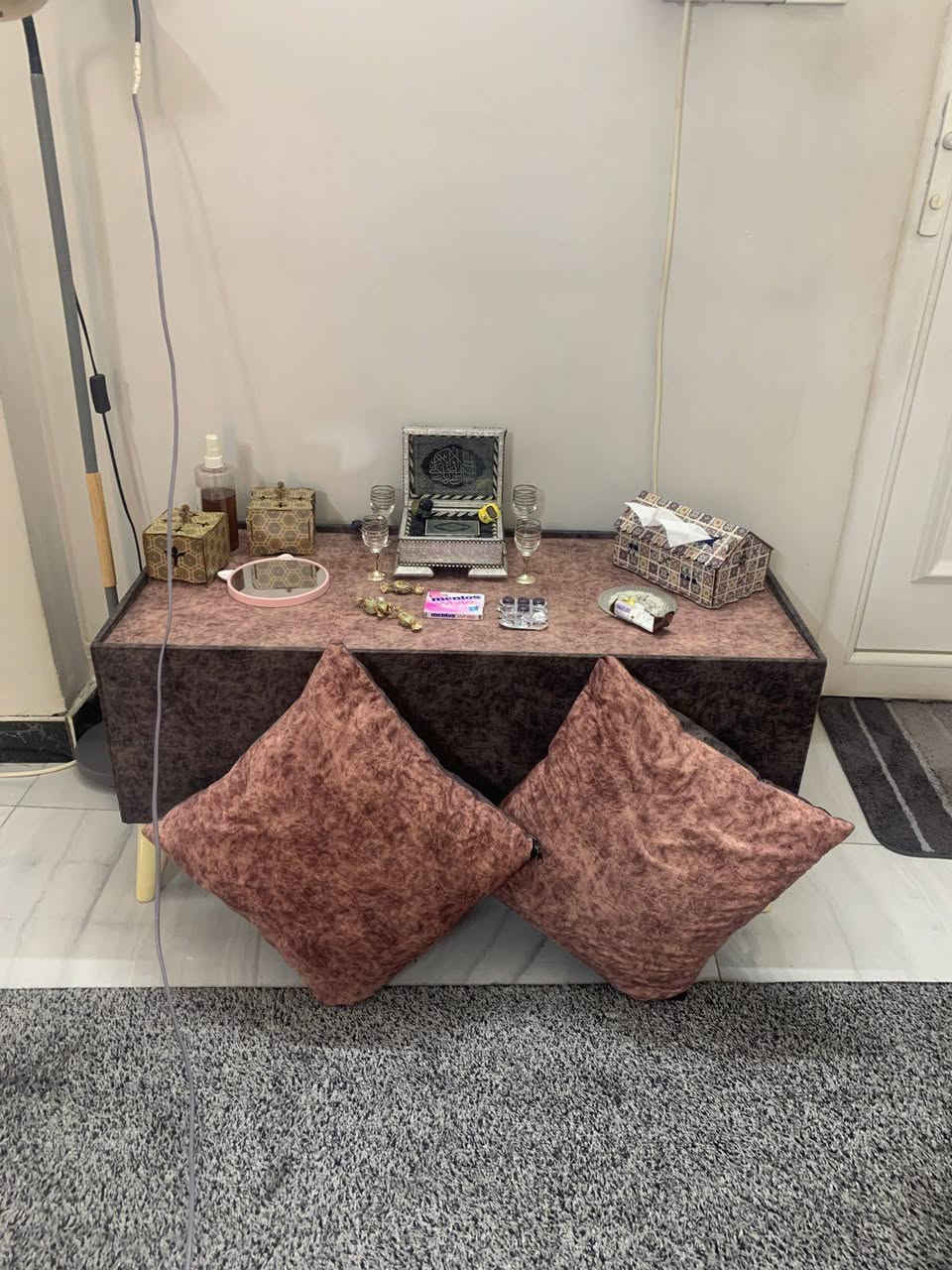 تخم قنفات ديوان مقاعد ٦ للبيع مع البردات والطلبة الوسطية السعر ٢٠٠، بغداد السيدية


**إذا كنت صاحب هذا الإعلان وتريد حذفه لأي سبب، رجاءا أرسل رسالة إلى الدعم الفني**