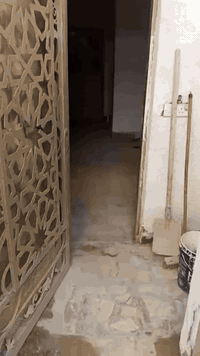 دار للإيجار يحتوي على ٢غرفه نوم وصاله ومطبخ وملحقات جاهز للسكن مسلح ٦٥...