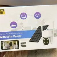 كاميرا مراقبة • طاقة شمسية • واي فاي
