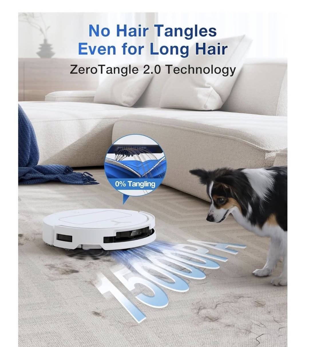 متوفر من امازون ماركة ECOVACS 💐

مكنسة إيكوفاكس ديبوت T50 برو الروبوتية متعددة الاستخدامات للتنظيف والمسح، تصميم فائق النحافة 3.19 بوصة، 
قوة شفط 15000 باسكال، تقنية ZeroTangle 2.0، تنظيف حواف TruEdge، 
تقنية AIVI ثلاثية الأبعاد لتجنب العوائق، 
غسل وتجفيف تلقائي للممسحة، 
تفريغ ذاتي، 
لون أبيض

جديدة لوك غير مستعمل
لمعرفة السعر التواصل بالخاص 💐


**إذا كنت صاحب هذا الإعلان وتريد حذفه لأي سبب، رجاءا أرسل رسالة إلى الدعم الفني**