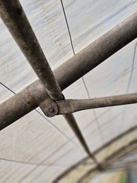 بيت زجاجي 17حنيه اردني الثقيل مع نايلون يوناني الاصلي مع سيم تركي مع ص...