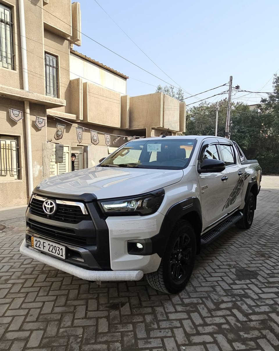 سلام عليكم
تيوتا هاي لوكس افنجر موديل " ( 2023 )

خليجي كويتي مكفوله وفول 1/1. ماشيه 58 ألف

حجم لمحرك 4000 V6 / كير اوتماتيك 6 نمر

مواصفات لسياره/ بصمه/ حساس امامي وخلفي

شاشه و 4 كامرات/ فورويل4x4/ مانع نزلاق

3انمت قياده/تحكم ستيرن جهتين مثبت سره

مرايات شفط و شاره بل مرايات/ شاشت عطال

لايت زينون اصلي و بكلايت لد و لد نهاري

تبريد امامي وخلفي و ثلاجه وتبريد شاشه

حجم لويل كب 18 وتخم تاير جديد اصلي

سياره جازه فول سستم  من درع امامي وخلفي

وقبق بدي و دوشمه جلد كاعيه جلد وحوضيات

رقم أربيل تريد وكاله او تحويل ثنيناتهن حاضرات

عنوان سياره /بغداد رصافه لسفسار تصال عله لهاتف

رقم لهاتف -_       📞. ***********
