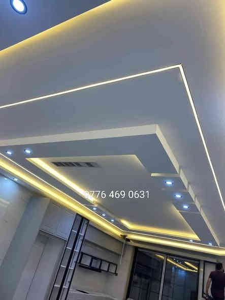 كل ماهو جديد في عالم الديكور 🔥😍👌نقدم اليكم اجمل التصاميم والمودرن والكلاسك 🔥🥰نعمل على السقوف الجبس مبورد🔥 والسقوف الثانويه🔥 وبديل الخشب وبديل الرخام 🔥والصبغ🪧 وباسعار جدا مناسبه للتواصل ‏‪0776 469 0631‬‏     ***********يتوفر واتساب
