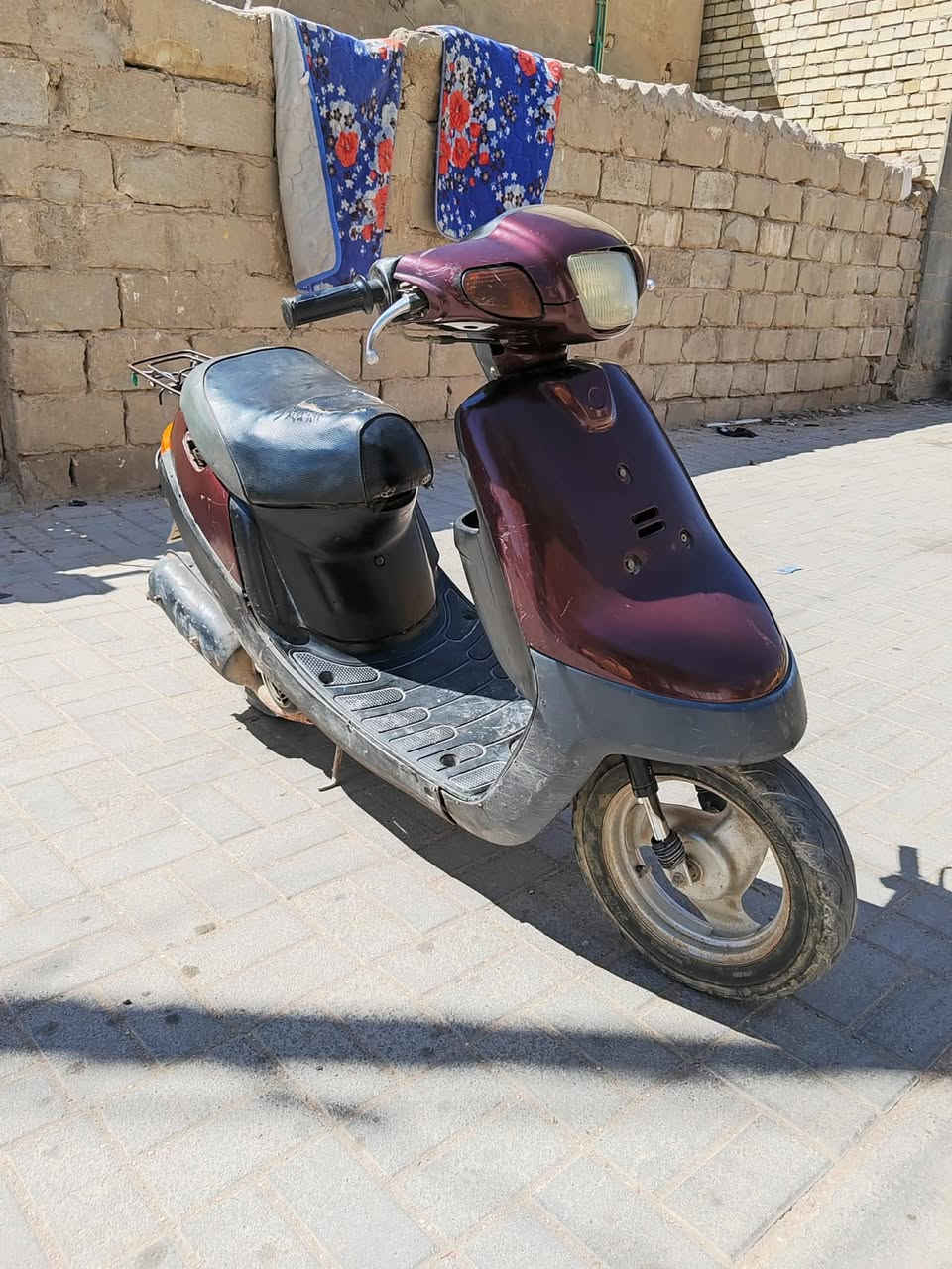 السعر 160 بيه مجال بيع مستعجل دراجه بطه للبيع مكينه ناعمه شلعه فول كفرات جدد بريك بل مكان تايرات جدد المكان كربلاء اتصل 
***********
