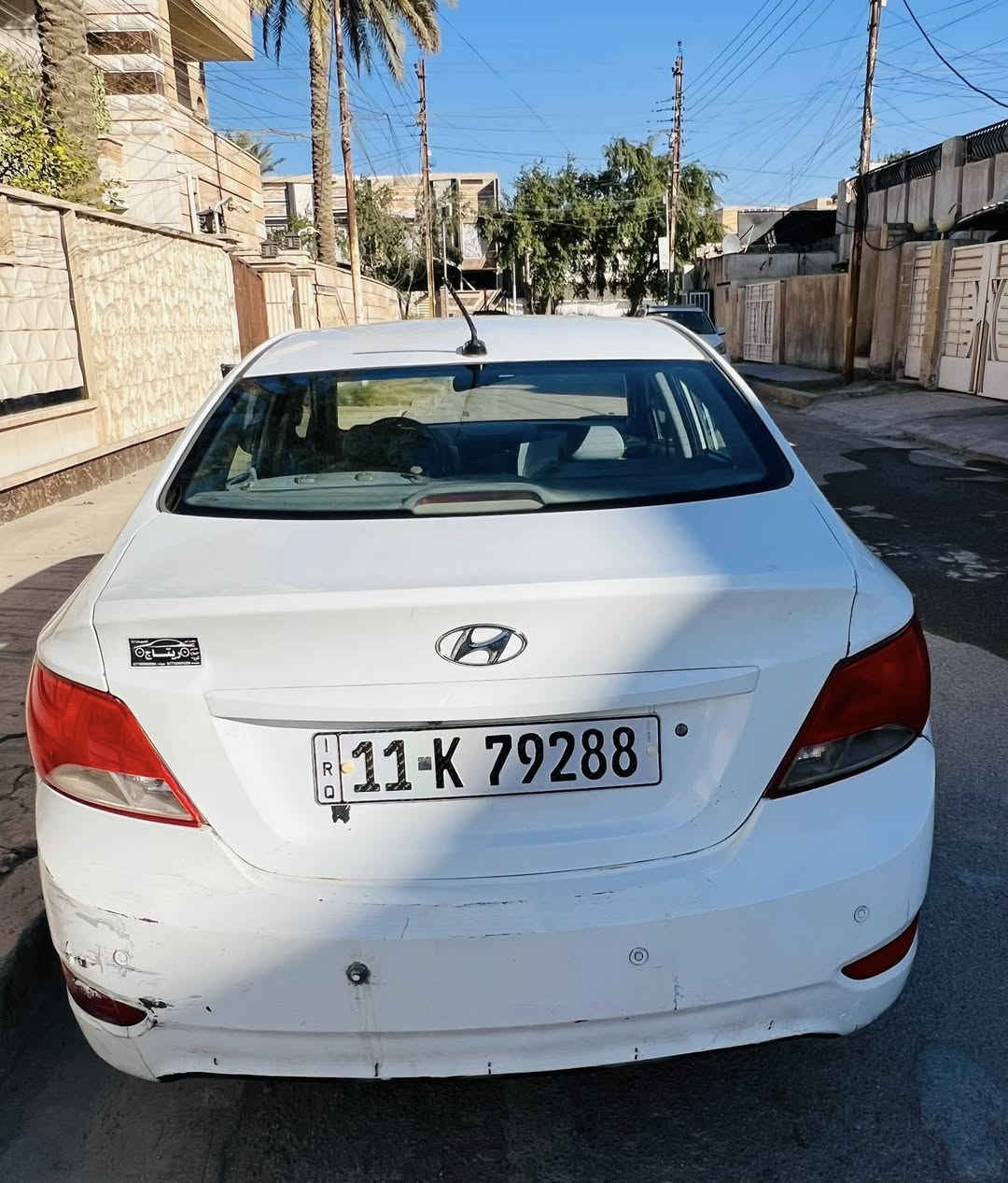 السلام عليكم 
اكسنت وارد امريكي 17
حادثها جاملغ خلفي بدون دواخل 
رقم بغداد الدولي 
بأسمي هزه سنويه جديده 
كير مكينه مكفولات
ويل كب بلادي 
داخل نظيف جداً
صدر جديد 
ماشيه 87 
بغداد الغزاليه 
السعر 97 وبيها مجال بسيط 
‏ ‭0770 993 4463‬
