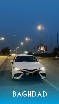 كامري SE • ٢٠٢٣ • حادث دعامية امامي