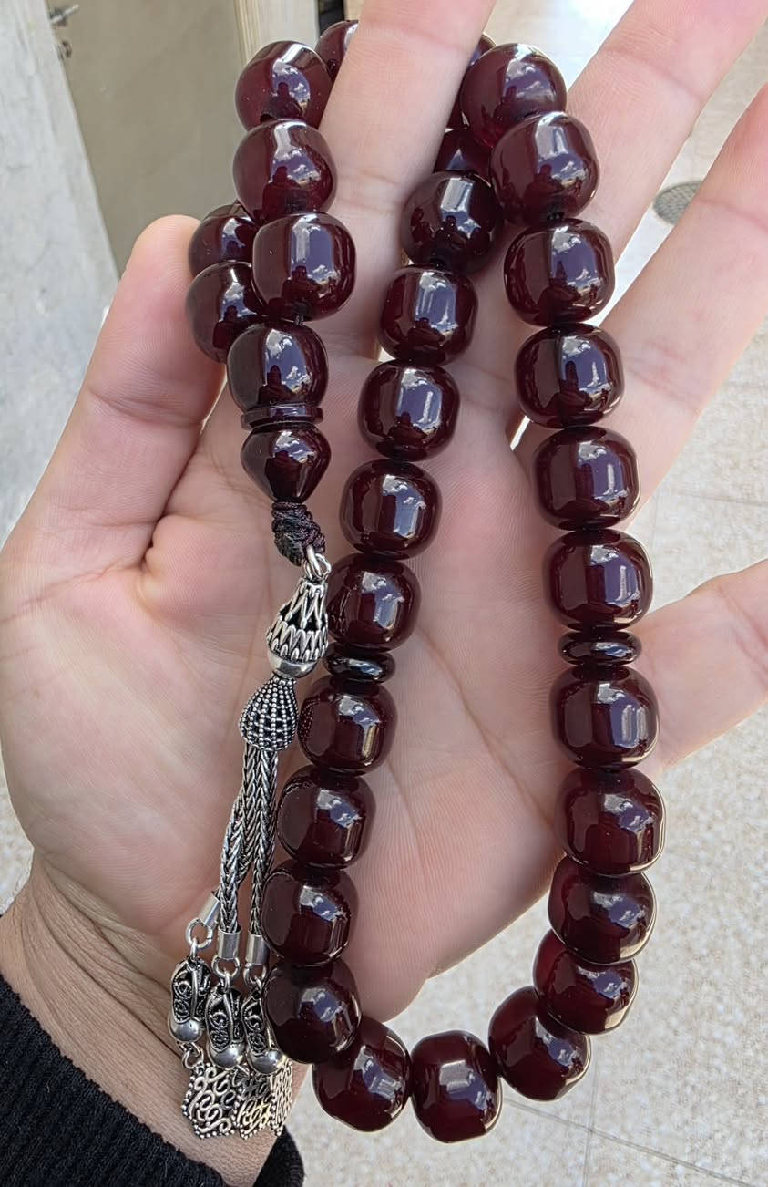 السلام عليكم 
مسباح سندلس قديم جدا كرزي كركوشه فضه عيار 925
الوزن 105,2
عدد الحبات 33
توصيل موجود جميع محافظات العراق


**إذا كنت صاحب هذا الإعلان وتريد حذفه لأي سبب، رجاءا أرسل رسالة إلى الدعم الفني**