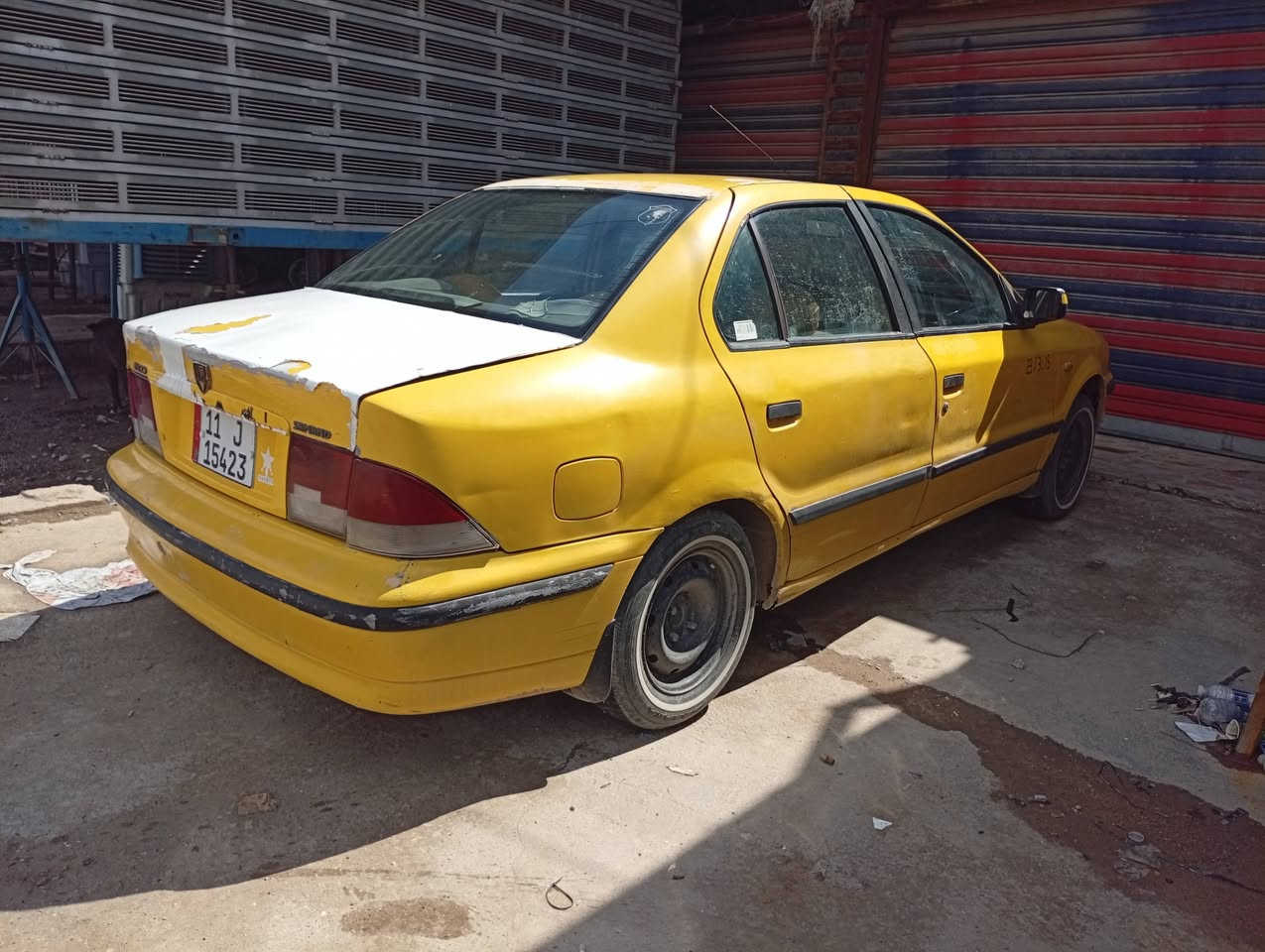 سمند للبيع موديل 2009مكينه وكير خير من الله صدر زين والباقي كدام العين والسعر 24ومكاني الزعفرانيه وهاذه رقمي ***********
