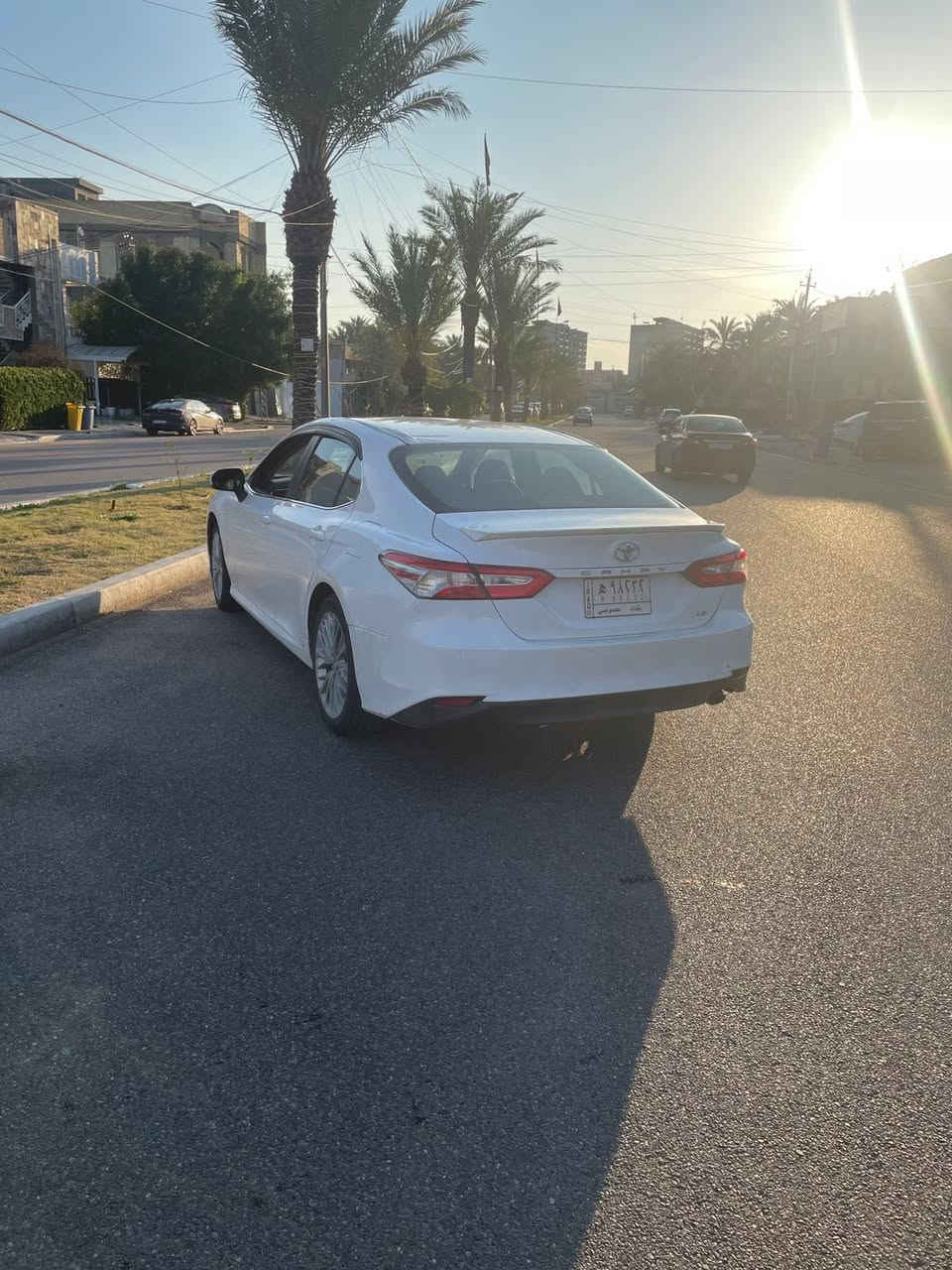 سلام عليكم للبيع فقط بدون مراوس 
تيوتا كامري 
موديل 2018 
وارد امريكي حادثها سرقه دعاميه ورادار 
بالعراق صار بيها حادث بالبنيد تبدل وانصبغ وانصبغت ويا جاملغات اماميه توحيد لون 
وصور الحادث موجوده 
بدون دواخل بدون ايرباك فقط البرده 
ماشيه 100 الف 
مواصفات LE 
✅شاشه 
✅تحكمات 
✅عداد دجتل 
✅كامره 
✅رادارات 
وباقي المواصفات العاديه 

مكانها بغداد سيديه 📍

السعر 165 ورقه وبيها مجال للشراي 

للاتصال ***********
