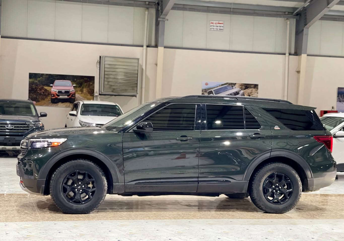 𝟐𝟎𝟐𝟑 𝐅𝐎𝐑𝐃 𝐄𝐗𝐏𝐋𝐎𝐑𝐄𝐑-𝐓𝐈𝐌𝐁𝐄𝐑𝐋𝐈𝐍𝐄

‎فورد اكسبلور (TIMBERLINE) موديل : 2023
‎اللوان : اسود
‎عدد المقاعد ( 7.راكب )
‎عداد المسافة : ٤١ الف
‎حجم المحرك : 2.3L TURBO ( 4,سلندر )
‎ ( بجم وخلفي كبس )
‎ ( مكفول دعامية لدعامية بشرط )
( فقط  جاملغ +بونيت صبغ و بدون ارباكات )
(ارباك هەموو بیلادە نەتەقیوە)
‎ژمارە كاتی نەشكاوە (۳مانگی لەگەڵە)
‎المواصفات : 𝐓𝐈𝐌𝐁𝐄𝐑𝐋𝐈𝐍𝐄
‎فـــول فـــول مـــواصفـــات 1/1
‎دفع رباعي : 𝟒𝐖𝐃
‎فتحة سقف بانورما
‎كيج الكتروني
‎بصمة ابواب
‎بصمة تشغيل
‎تشغيل عن بعد ,𝐑𝐄𝐌𝐎𝐓𝐄 𝐒𝐓𝐀𝐑𝐓
‎سيتم سماعات ,𝐁𝐀𝐍𝐆&𝐎𝐋𝐔𝐅𝐒𝐄𝐍
‎شاشة دشبول ديجيتال
‎شاحن هاتف لاسلكي 
‎كاميرة °360 
‎كاميرة امامي
‎كاميرة جانبي
‎كاميرة خلفي
‎كير ماوس 
‎هاند بريك بصمة
‎اوتو هولد (𝐀𝐔𝐓𝐎 𝐇𝐎𝐋𝐃)
‎اوتو ستارات (𝐀𝐔𝐓𝐎 𝐒𝐓𝐀𝐑𝐃)
‎اوتو ستوب (𝐀𝐔𝐓𝐎 𝐒𝐓𝐎𝐏)
‎رادار امامي (تحديد مسار)
‎رادار جانبي  (نقاط عمياء)
‎رادار خلفي (التحذير من الاصطدام)
‎حساسات °360
‎حساسات امامي 
‎حساسات جانبي
‎حساسات خلفي
‎نظام (𝐄𝐂𝐎)
‎نظام (𝐍𝐎𝐑𝐌𝐀𝐋)
‎نظام (𝐒𝐏𝐎𝐑𝐓)
‎نظام (𝐓𝐎𝐖/𝐇𝐀𝐔𝐋)
‎نظام (𝐒𝐋𝐈𝐏𝐏𝐄𝐑𝐘)
‎تحكمات استيرن
‎استيرن هيتر 
‎كشنات جلد
‎كشنات كهربائي 
‎كشنات هيتر 
‎صندوق شفط كهربائي 
‎لايتات ليـــ𝐋𝐄𝐃ـــد وعدسة زينون بلادي
‎بلوجكترات ليـــ𝐋𝐄𝐃ـــد بلادي
‎بكلايتات ليـــ𝐋𝐄𝐃ـــد بلادي
‎ويــــل كــــروم 

رقم شاصي : 1FMSK8JH7PGA13282
‎تفاصيل اكثر الاتصال على ارقام التالية

☎️***********
☎️***********

۲٦۷$
‎عنوان📍 رانيه رانية, السليمانية
