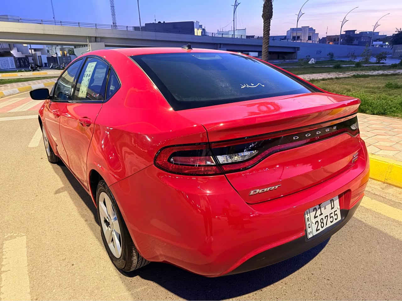 دارت موديل 2016 اس اكستي أربع سلندر ماشية 140الف گير ومحرك شرط مامفتوح لاصرف ولا بخار سنوية جديد لحد 2029رقم دولي سيارة بأسمي شرط تحويل شرط وكالة بيها دفتر بانزين سيارة كلين بدون ضرر بدون صبغ فقط بيها تعديل بارد واحد صدر جديد بلادي تيارات جديد تبريد تدفئة بلادي كل جسم السيارة بلادي سيارة بدون نواقص سيارة نطيف مال بيت احلى من الصورة كهربائيات كله شغال عنوان/ كركوك طريق بغداد يم بانزين خانه عقبة بن نافع السعر /105وبيها مجال بسيط رقم /***********سياره جديد داخل كلين كركوك, العراق
