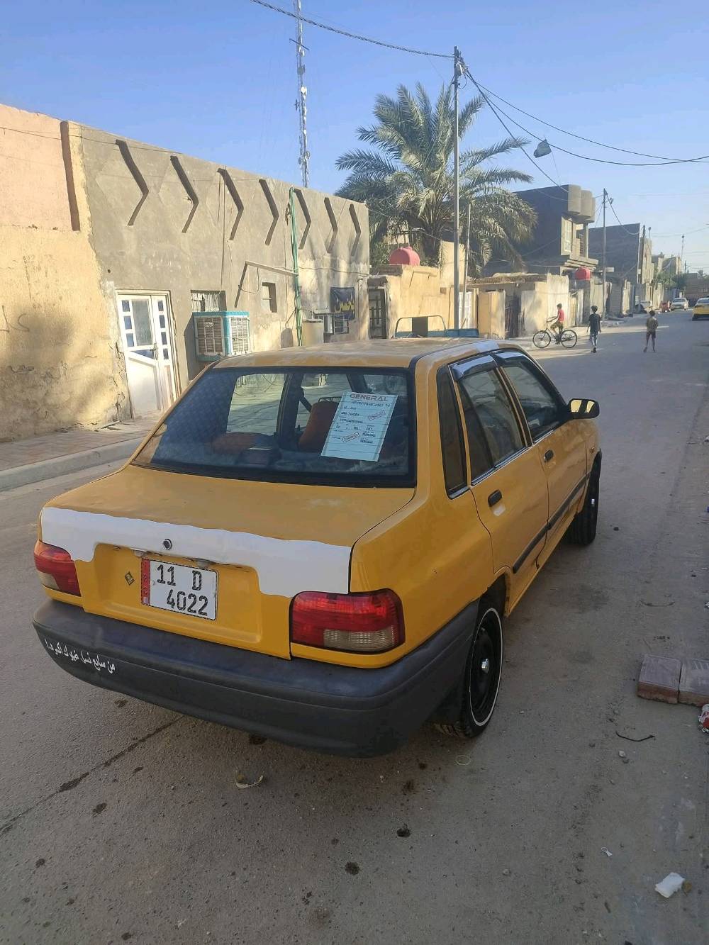 ​🚖 للبيع: سايبا موديل 2011 (كامله والكامل الله) 🚖
​السلام عليكم شباب، السيارة معروضة للبيع ومواصفاتها كالتالي:
​المواصفات والتفاصيل:
​الموديل: 2011
​الوضع الميكانيكي: محرك، گير، ولوازم كلها بشرط الفحص (شغل واطلع).
​الكفالة: مكفولة كفالة عامة من كل نقص.
​الداخل: نظيف جداً، تكميل دوشمة كراسي وتغليف نظيف (أورانج ورصاصي)، أرضيات كاملة، والداخل بحالة ممتازة.
​السنوية واللوحات: لوحات ألماني جديدة (رقم بغداد/العراق مشروع وطني).
​💰 السعر المطلوب:29ورقة (وبيها مجال بسيط للشراي الطيب).
📍 المكان: كربلاء المقدسة.
​📞 للتواصل والاستفسار (اتصال + واتساب): ***********
(الشراي يتصل وتدللون وما نقصر وياكم).