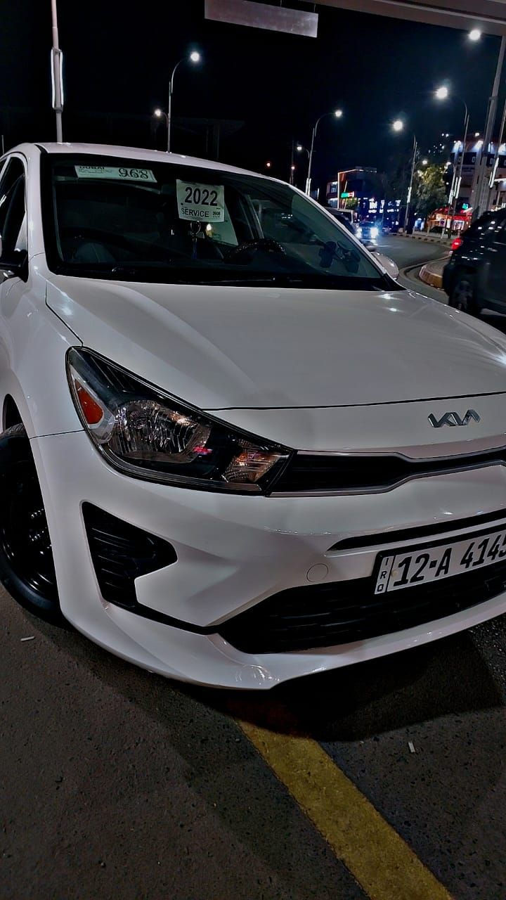 ✅السلام عليكم 
✅كيا ريو ٢٠٢٢ لون ابيض
✅وارد أمريكي
✅المحرك :1600 دوش دبل ناوزل  
✅منظومة غاز
✅شاشة كبيره 
✅داخل اسود 
✅تحكم سرعة 
✅نظام كاربلي
✅تحكم مسجل 
✅مانع انزلاق 
✅كامره 360
✅تحكمات ستيرين جهتين 
✅نضام قياده سبورت 
✅قفل سرعة 
السيارة بدون اي تبديل حته الراديتر بلادي 
بدون صبغ حته دعاميات بلاد مابيهم صبغ 
فقط براس البوند بارد
السعر ١٣٨$ وبيها مجال 
للتواصل ***********
مكان السيارة موصل حي السماح
