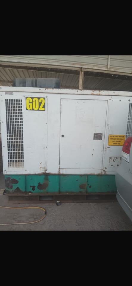 مولد 125 kv وارد كاتم استعمال قليل جاهزة من كلشي شاشة اعطال تغشيل  ذاتي نظافة فول ***********
