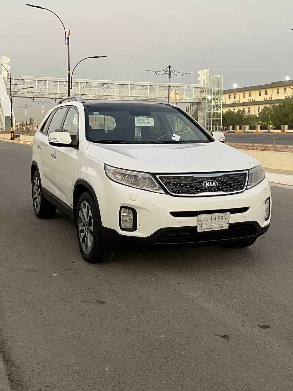 كيا سورنتو
موديل 20١٤ (( كويتيه )) Vip
.. 
‏‎فول فول مواصفات للاخير اعلى فئة 1/1
6 سلندر فورويل (مفتوحه) 
‏‎رقم بغداد مشروع وطني 
‏‎مواصفات السيارة : -
‏‎حساس امامي 
‏‎حساس خلفي 
‏‎كامرة خلفية
‏‎لد نهاري +مصباح عند فتح اشارة+ لدليلي 
‏‎بك لايت LED
‏‎لايت زنون بلادي 
‏‎زراك لايت 
‏‎اشاير مري + مري شفط
‏‎ترحيب عند الاقتراب 
‏‎علامة سورنتو بالدواسات LED
‏‎بصمة ابواب + بصمة تشغيل 
‏‎٣ قطع تبريد 
‏‎كشنات جلد قرميدي بلاد
‏‎الكشنات الأمامية تدفئة و تبريد
‏‎كشنات الامامية تحكم كهرباء
‏‎بردادات ابواب خلفية بلادي 
‏‎حجم المحرك ٦ سلندر ٣٥٠٠
‏‎فور ويل 4x4
‏‎عدد المقاعد ٧ راكب 
‏‎سقف بنوراما 
‏‎لوان ابيض صدفي 
ول سوران موجود ويه صور 
مكان سياره بغداد شهداء السيديه
سعر ٢٠٠$
رقم صاحب سيارة ***********
