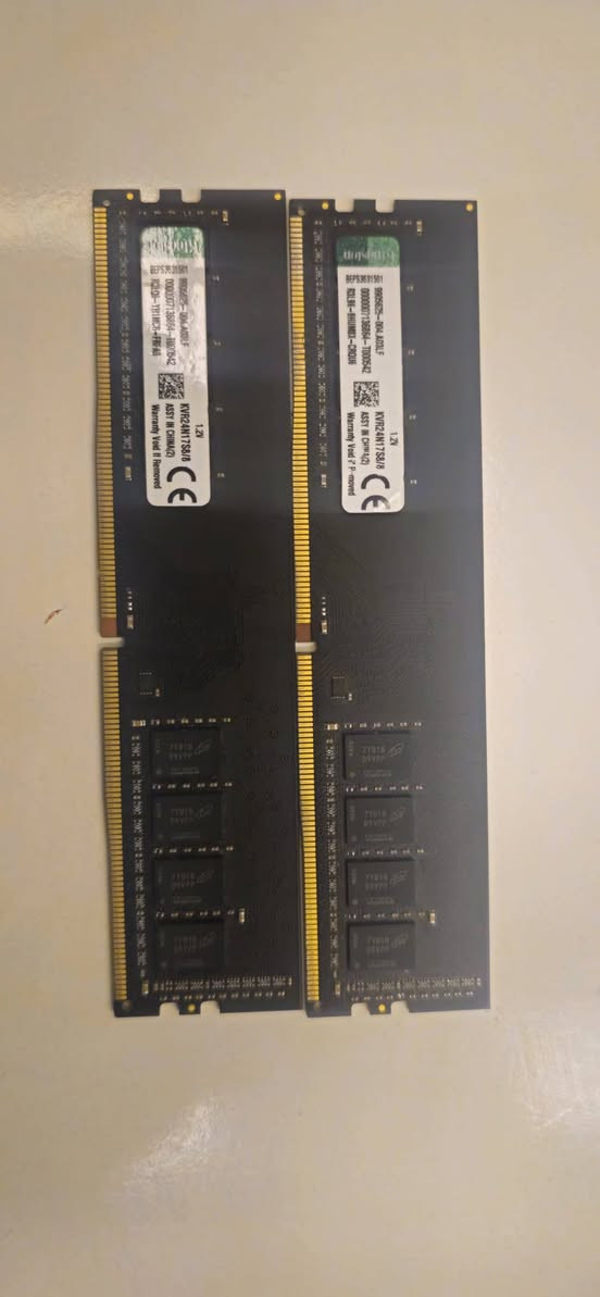 السلام عليكم
حبايب رامات للبيع
Kingston

 16GB DDR4 2666MHZ (2x8)
الرامات مفحوصه وشغاله 100%
السعر 63 الف شامل التوصيل


**إذا كنت صاحب هذا الإعلان وتريد حذفه لأي سبب، رجاءا أرسل رسالة إلى الدعم الفني**