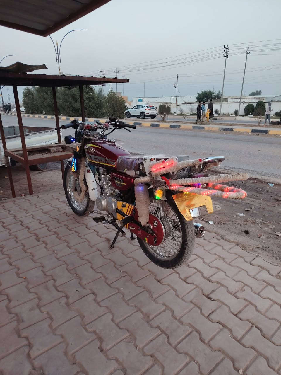 سلام عليكم دراجه تايكر للبيع باب اول 24 دراجه ماتعبانه جانت مضمومه 5شهر مابيهاا اي نقص كهربائات كلهاا شغاله مجمبزه محرك فول صبانه مامدود عليهاا دراجه احلئ من صوره أوراق بيهاا مكاني ديالى ناحية العظيم السعر 675وبي مجال ورجأن مو شراي لا يتعبني ولآ يكسر بحلال غيره سكوك كلشي بي ترا يسمع الكلام محلو شراي يتصل على رقم ***********
