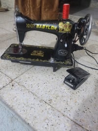 مكينه خياطه ياباني نضافة عليه خياطه ممتازه للبيع مكان بغداد سعر ٧٥ تصا...