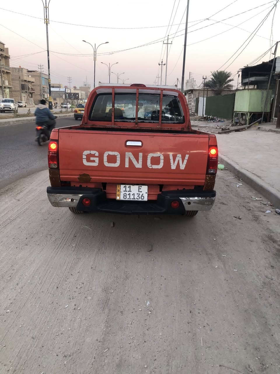 السلام عليكم 
كنوه موديل ١٢
بدون حادث ماعده دحجه بسيطه جوه البك ليت 
رقم جديد 
بسمي معفيه من الضربيه 
محرك وكير واكسل مكفول 
تبريد شغال 
حداديه وبور وجعمقه جديده 
مكاني كربلاء 
السعر ٥٤ 
***********
***********
