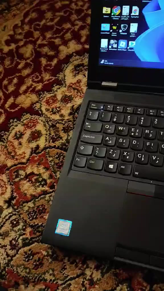 السعر 650 الف 
 

Lenovo Thinkpad

core i7

✅فئة H

✅الجيل 9

✅الرام 16 كيكا

✅الهارد 512 نوع ssd

✅كرت الشاشة الداخلي: 630 graphics

✅كرت الشاشة الخارجي:Nvidia T10004G

✅شاشة 15.6 دقة FHD

✅بطارية 2ل 3 ساعة

✅عليها برامج اوفيس مدى الحياة 

✅بيها فقط الدكمة الي موضحة بالصور مشلوعة

الملحقات 🤩 :  حقيبة + ماوس  

العنوان :الفلوجة متوفر توصيل 

رقم الهاتف:***********
