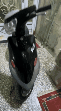 السلام عليكم بيجي فحل للبيع الدراجة ما مفتوحه كهربائيات شغاله كلهن سلف هندر بس الباتري تعبان بيهه فقطط (سعر550 بيه مجال)*********** سماوه حي الشهداء الاول
