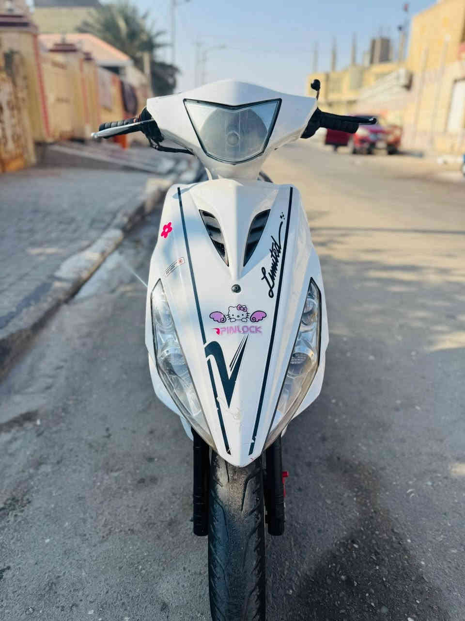 سلام عليكم دراجه ثعلب مضلع لبيع دراجه ما مفتوحه حلوه وجاهزه من كلشي من نهضه  قويه سعر 750 وبيه مجال الاستفسار ***********
