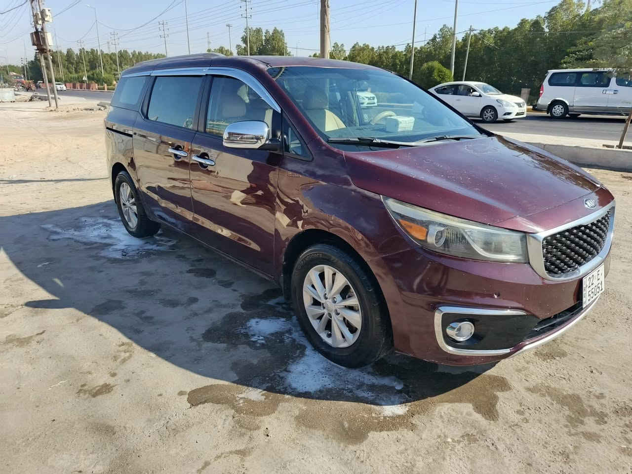 سلام عليكم اخوان كيا سيدونا 2017واردامريكي حادث جملغ وباب اليمين بدون دواخل وبدون ايريك بيع أو مراوس بكيا 8 مكاني واسط الهاتف *********** او***********
