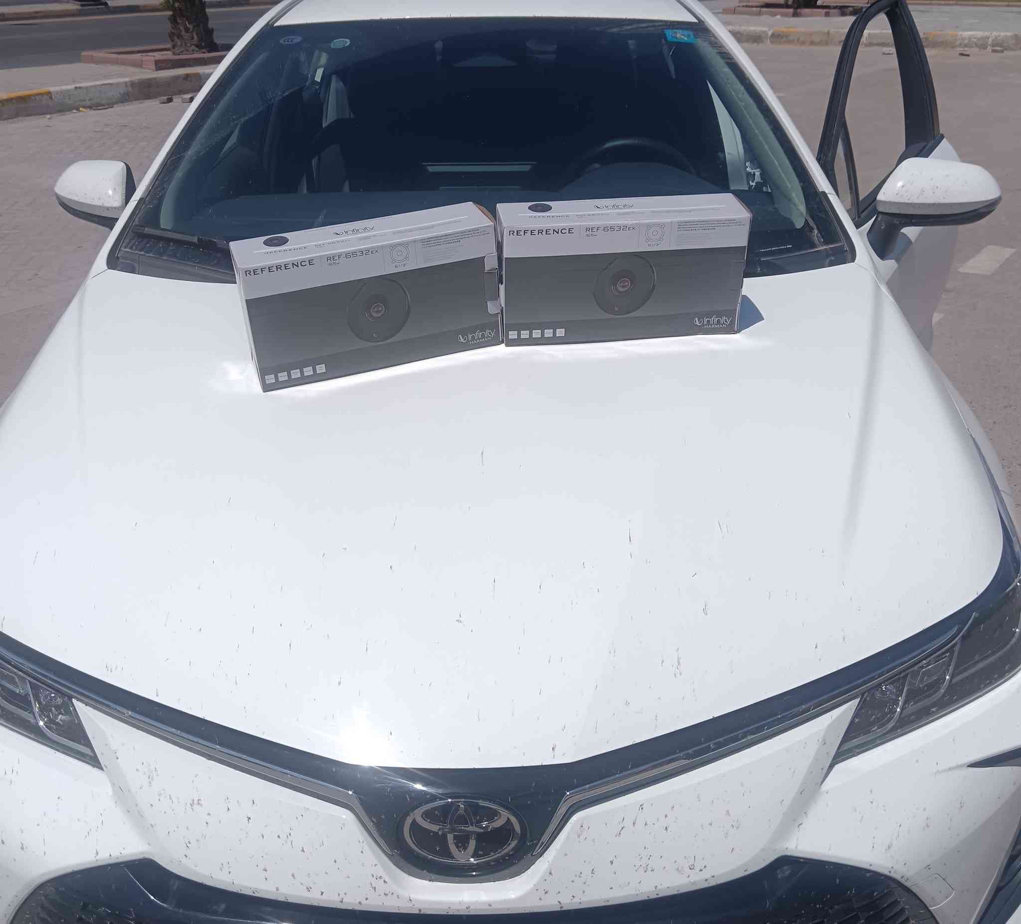 عروووووووَض عيد الأضحى المبارك 🔥💣✨🧨💥 25 %
جزء بسيط من شغلنه 🚙🚗 على كورلا هايبرد🌍 🤩
يوجد شد جميع السستمات والسماعات الاحترافيه من شركات🦾💪 عالميه عالميه 🔉🔉 والشاشات والمسجلات لجميع انواع السيارات مع الضمان ✨
يوجد توصيل جميع محافظات العراق التوصيل مجاني🚛
مكاني بغداد *********** حسين للصوتيات 📞📬
