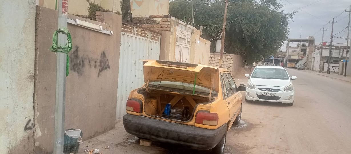 سياره سايبه للبيع موديل 2012 السعر 7 ونص رقم صدامي بدون راعي مكان النجف ***********
