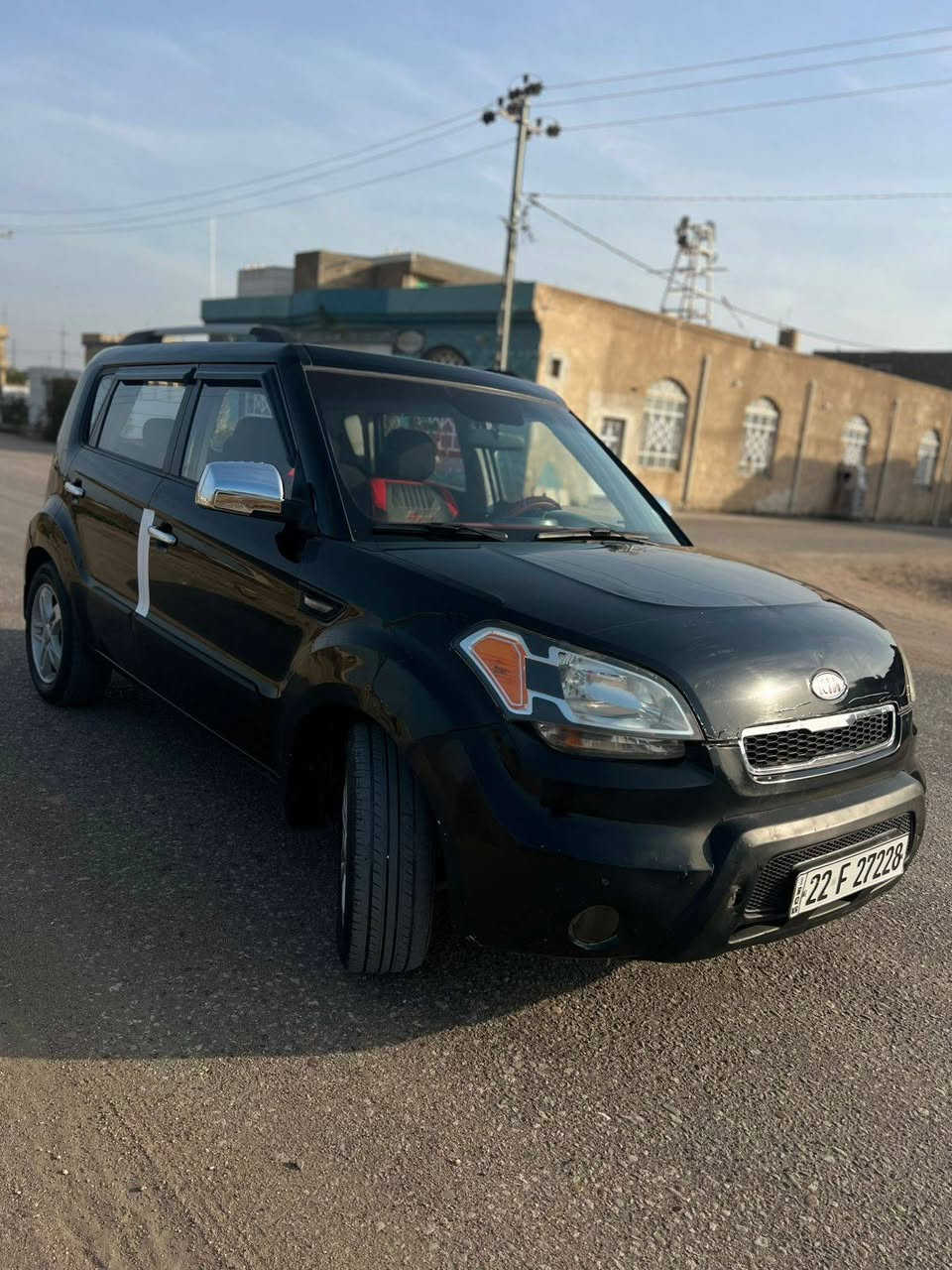 السلام عليكم
كيا سول موديل ٢٠١٢ خليجي مكفوله من الضربه والصبغ محرك ١٦٠٠ دوش كير ومحرك وحداديه وتبريد خير من الله السعر ٩٠$ وبيهه مجال 
المكان بابل محاويل
***********
