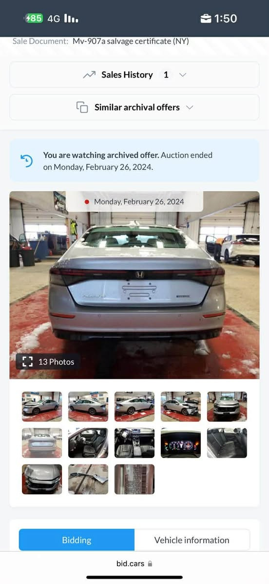 للبيع او مراوس بأقل محتاج الفرق ومستعجل
هوندا اكورد 2023 - فئة EXL فوول

هوندا اكورد موديل 2023 فئه EXL 

مكينه 2.0L هايبرد 

(تنفس طبيعي) بدون تيربو المرغوب

رقم بغداد الجديد بأسمي وتحويل مباشر

المواصفات 🔰

سلايد + (4) انظمة قيادة + بصمة تشغيل + بصمة ابواب بصمة صندوق 

فول رادارات امامي + خروج عن المسار + قيادة ذاتيه + 

مقاعد جلد + كهرباء + خزن ميموري + تدفئة بالكشنات

حساسات امامي خلفي + شاشه كبيرة تدعم الكار بلي بدون واير + مراية وسطية مستشعرة + مخارج تايبسي شحن سريع فول

تبريد قطعتين امامي خلفي + منفصل + تشغيل عن بعد

اشاير بالمري + حساسات امامي حساسات خلفيه

تخم تاير جديد وباقي مواصفات السياره المعروفه.

‏‭

بدون تبديل بدون صبغ تعديل طرف البنيد وخشم الجاملغ الايمن ع البارد فقط 

وصور الحادث موجودة بالمنشور

حتى الدعامية مالتها نفسها

بيها بارد بدون صبغ هنا بالعراق مقدار شبرين بالجاملغ الخلفي عكس السايق

السعر 192 وبيها مجال اريد ابيع 

العنوان 

بغداد - المنصور

*********** واتساب

