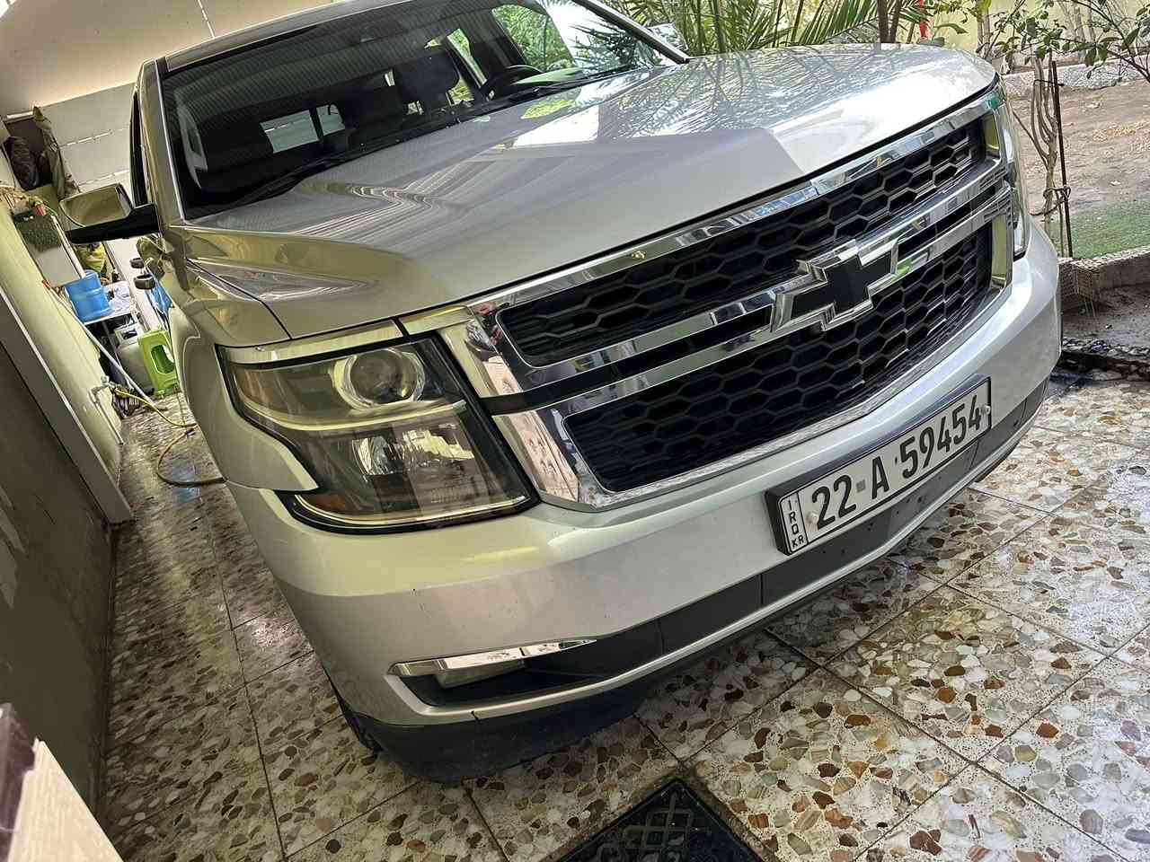 للبيع سياره تاهو موديل ٢٠١٧ رقم اربيل دولي السياره فول مواصفات عده الفتحه حادثه شويه من الجاملغ والباقي كفاله ماشيه ٩١وهذه رقمي ***********
