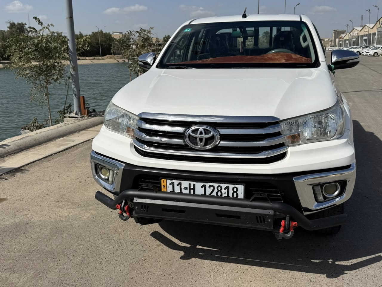 سلام عليكم
بيكم تيوتا  هايلوكس   موديل.   ٢٠١٧ 
مكفوله من صبغ سعوديه بصمه من شغل يشتغل دعاء سياره جديده ما بيهه اي نقص 
عنوان بغداد     سعر.  (٢٤٥ $) 
موبايل ***********
